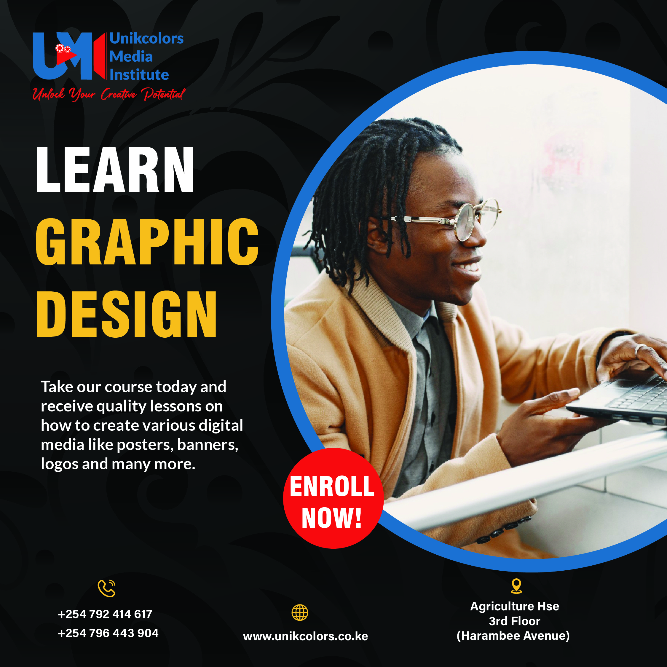 COMPUTER COURSES - DIGITAL MARKETING | GRAPHIC DESIGN | WEB DEVELOPMENT | COMPUTER PACKAGES COURSE